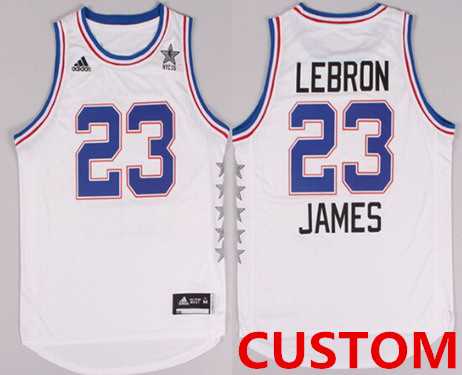 Men & Youth Customized 2015 Eastern All-Stars Revolution 30 Swingman White Jersey->customized nba jersey->Custom Jersey